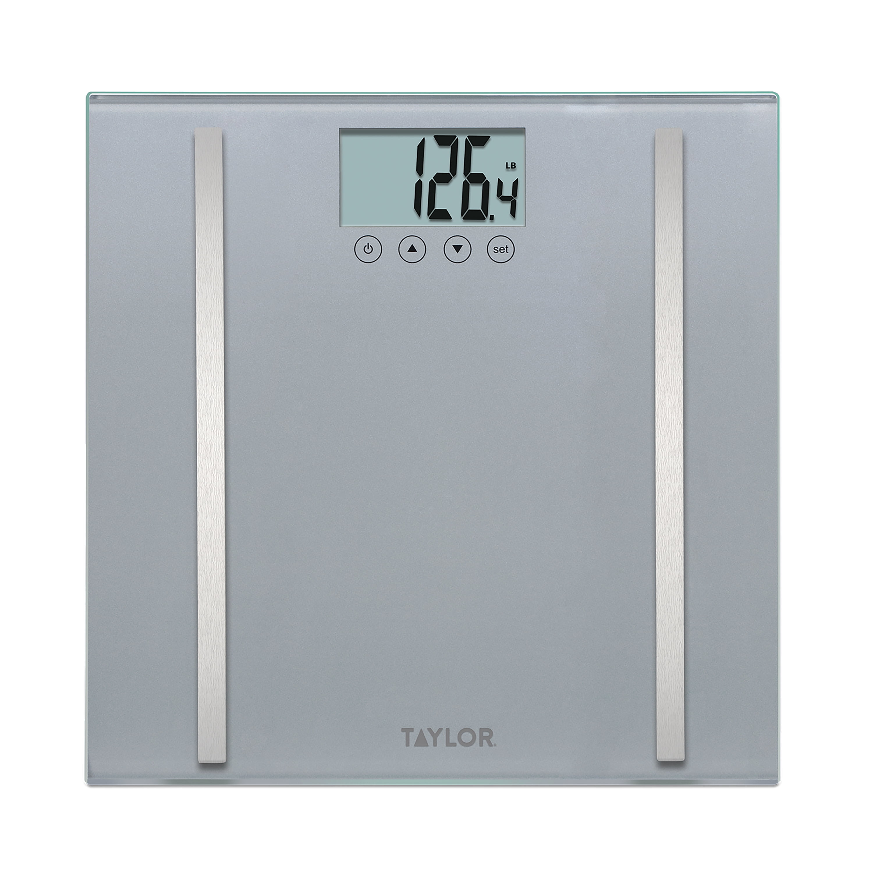 Taylor Glass Body Composition Scale with 400 lb Capacity