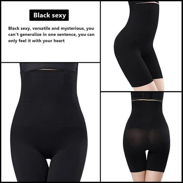 Lady Body Shaper Seamless Women High Waist Lifter Slimming Panties Pant  Briefs Shape Wear Underwear,Black,XL/XXL