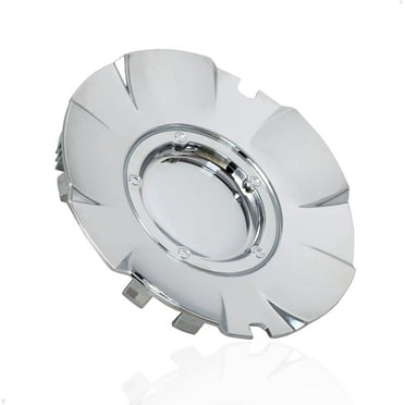Chrome Wheel Center Caps Hubcaps Fit for Chevrolet Silverado 1500 SS 2003-2007  Suburban 1500 2003-2006 GMC Sierra 2004-2006 Replaces#: 15116616