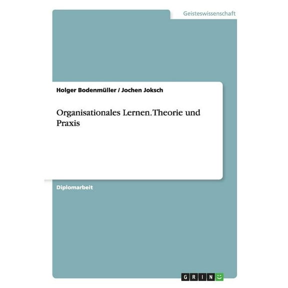 Organisationales Lernen. Theorie und Praxis (Paperback)