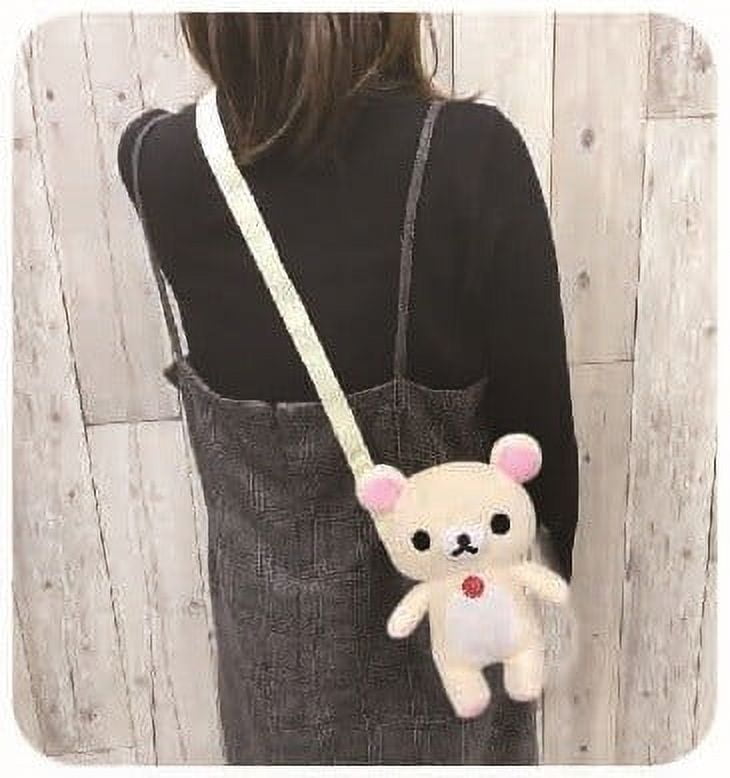 San-X Korilakkuma Soft Plush Pochette/Crossbody/Shoulder San-X Korilakkuma Soft Plush Pochette/Crossbody/Shoulder
