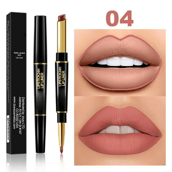 ABPWLY -in-1 Lipstick Lip Liner Lip Liner Stain Lip Liner and Lipstick Combo Set Lip Liner Pencil-in-1 Lipstick and 24h Lip Liner Set Clearance Lip Balm Hydrating Canada Days Lipstick