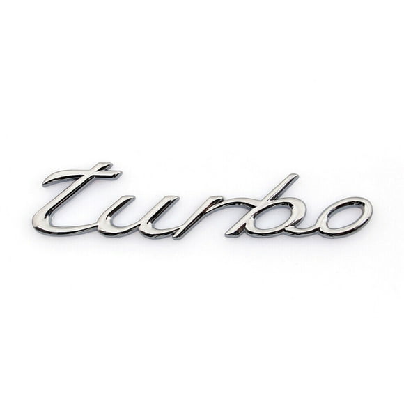 3D Car Auto Emblem Badge Sticker Decal For Turbo Silver 1.6T 1.8T 2.0T 3.0T U1