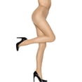 thumbnail image 2 of Women's Hanes C06810 Alive Full Support Control Top Pantyhose - 6 Pack (Little Color B), 2 of 3