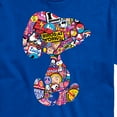 thumbnail image 3 of Peanuts - Snoopy Silhouette Pattern - Men's Short Sleeve Graphic T-Shirt, 3 of 6
