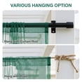 thumbnail image 5 of DONGPAI Outdoor Mosquito Netting for Patio - DIY Cut to Size High Density Bug Screen Mesh Lightweight Outdoor Sheer Curtains for Gazebo Pergola Porch - Rod Pocket Hang, 5.2 ft x 10 ft (1 Panel), 5 of 10