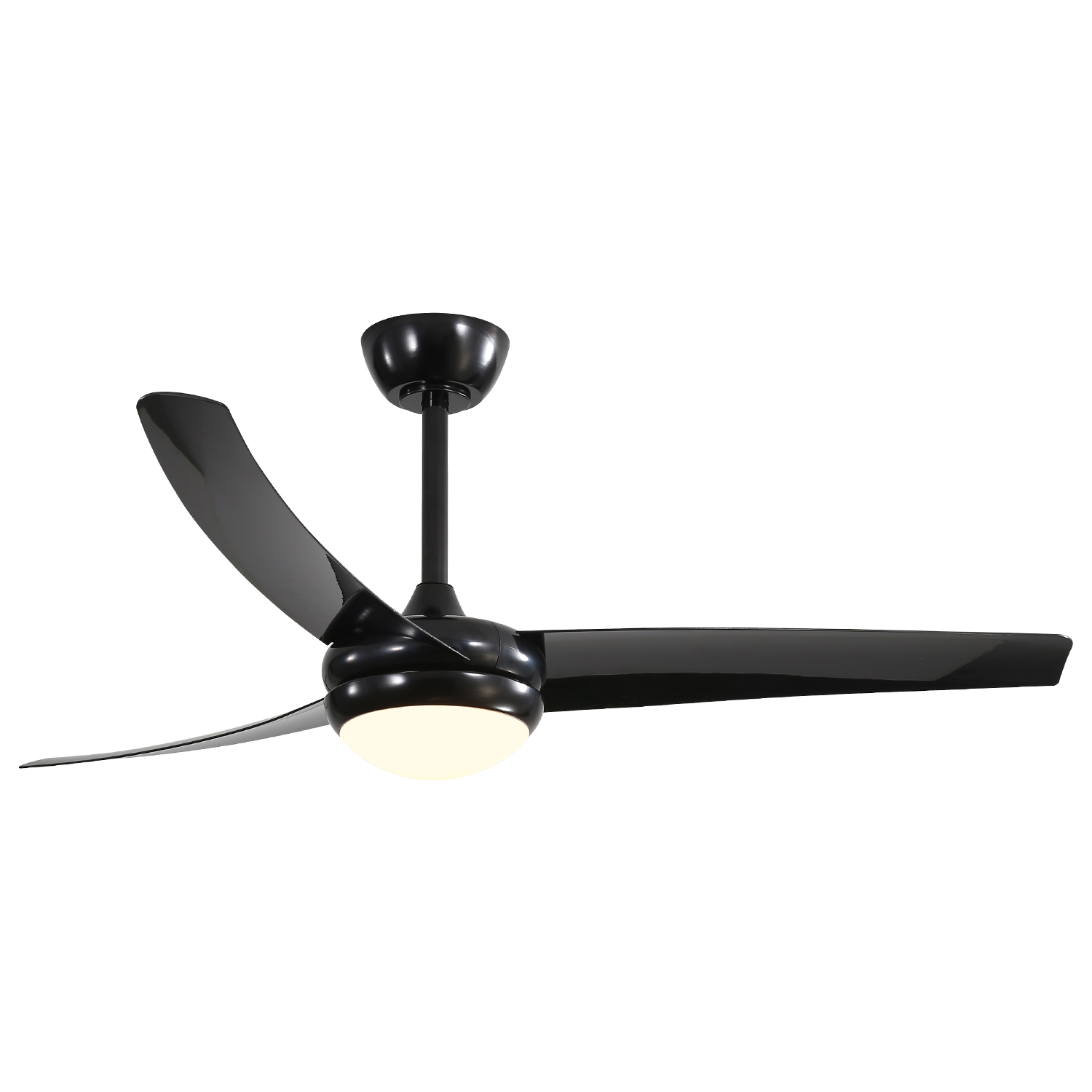 52inch Ceiling Fan with Lights, 3 Blade Modern Ceiling Fan with Remote
