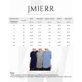 thumbnail image 3 of JMIERR Undershirts for men T Shirts Crewneck Cotton Hipster Classic Tee, 3 Pack, Blue;Gray;Sky Blue, 3 of 6