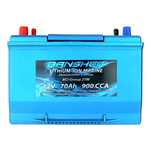 Dual Purpose Deep Cycle Lithium RV Battery Group 27 Replaces Optima D27M 8027-127 - image 3 of 8