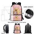 thumbnail image 6 of Yuyamidu Cute Capybara Kids School Backpack with Multiple Pockets, Lightweight Bookbag for Elementary Students, Casual Daypack for Girls Daily Use Travel, 6 of 6
