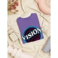 thumbnail image 3 of Desire Is Born With Vision Shaped T-Shirt Women -Image by Shutterstock, Female Small, 3 of 4