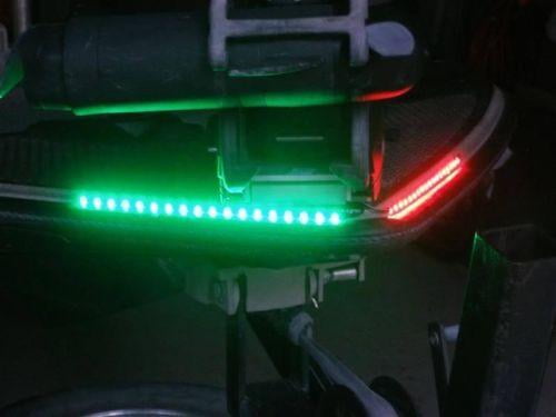 Red & Green 2 in 1 LED Bow Lighting Navigation Light for Boat Marine Yacht 