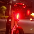 thumbnail image 6 of Sioweci Universal LED Bike Tail Light Super Bright Waterproof USB Rechargeable Simple Installation Bicycle Rear Cycling Safety Flashlight Red, 6 of 10