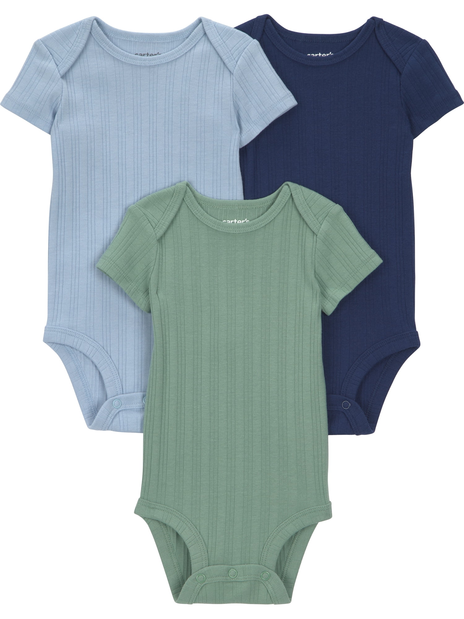 Carter's Child of Mine Baby Bodysuits, 6-Pack, Sizes Preemie-24 Months
