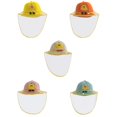 thumbnail image 1 of Sombrero de protección sor para de 5 piezas, sombrero de pescador al aire libre para niño niñas, gorra de cubo de protección facial a Zulema Sombrero de cara completa para niños, 1 of 8