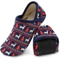 thumbnail image 1 of HAYAN House Slippers for Women Men Cozy Sock Shoes with Soft Rubber Sole Slip On for Indoor/Outdoor, 1 of 1