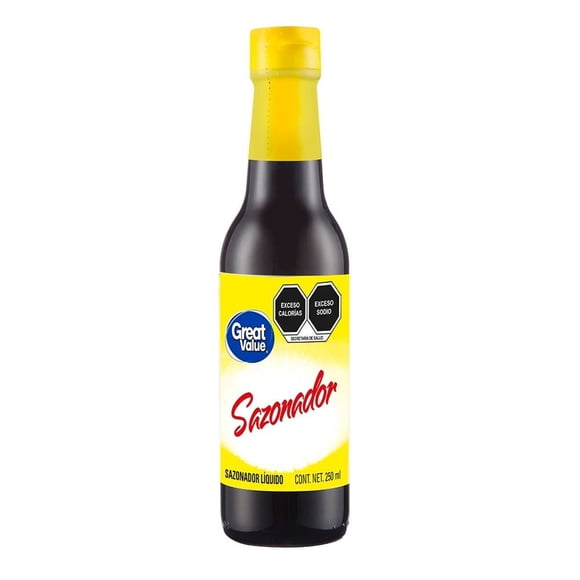 Sazonador Great Value líquido 250 ml