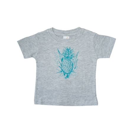 

Inktastic Unpicked Pineapple in Blue Gift Baby Boy or Baby Girl T-Shirt