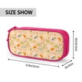 thumbnail image 4 of Vsdgher Scandinavian Style Hygge Print Large Capacity Pencil Case Pouch with Zipper, Portable Aesthetic Big Capacity Pencil Cases Pen Office Travel Stationery Bag, 4 of 8