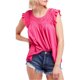 thumbnail image 1 of Camiseta básica Free People para mujer con coco recogido rosa grande, 1 of 1