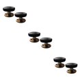 thumbnail image 2 of Cateissary Marco de cama de hilo ajustable herramienta antivibración cama fija no puede proporcionar soporte telescópico para la pared de la Negro S 3piezas, 2 of 6
