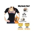 thumbnail image 4 of Women's Neoprene Sweat Waist Trainer Vest for Weight Loss Women Slimming Shirt Body Shaper with Sauna Suit, 4 of 6