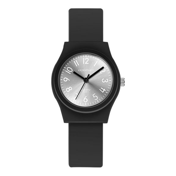 Digital Candy Color Fashion Casual Silicone Quartz Watch for Students