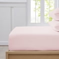 thumbnail image 3 of Sábana bajera ajustable Sweet Home Collection Queen rosa pálido, 3 of 5