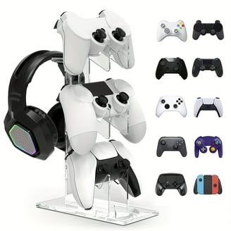 Controller Stand, Headphone Holder, Multi Adjustable Game Controller Headset Hanger For Gaming Pc Accessories Xbox Ps4 Ps5 Nintendo Switch