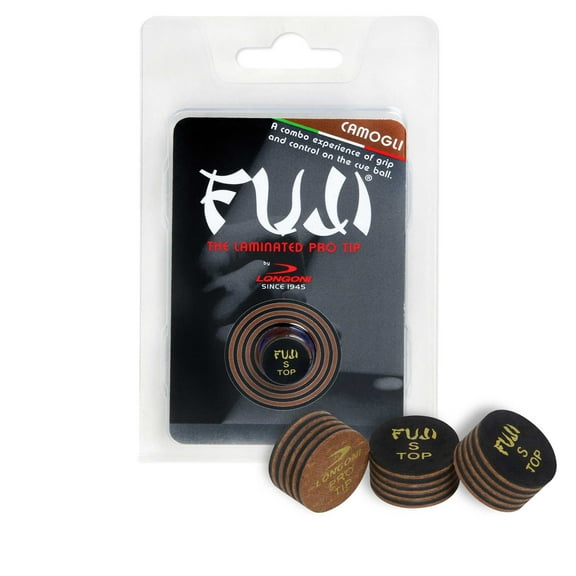 Longoni Fuji Camogli Pool Billiard Cue Tip Ø13mm 1 pc - Soft
