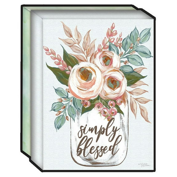 Crown Point Graphics 359828 Blank Full Color Note Card - Simply Blessed Ranunculus - Box of 15