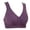 D, variant on Running Girl Sports Bras for Women Soft Cotton Front Buckle Middle Aged And Elderly Underwear Women Smooth No Underwire Wide Strap Vest Type New Large Size Bra High Impact Sports Bra (C,A)