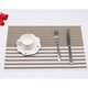 thumbnail image 1 of Granjero Gordo Juego de 6 manteles individuales, protección para mesa de restaurante, manteles antideslizantes y lavables (17,71 x 11,8 pulgadas, B42), 1 of 4