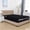 Black, variant on Elegant Comfort Twin Fitted Sheet Deep Pocket 18 Inch Fully Elasticized