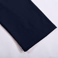 thumbnail image 6 of Adeawade Womens Tops 3/4 Sleeve T Shirts Round Neck Solid Color Simple Style Tee Clothing L Navy, 6 of 7