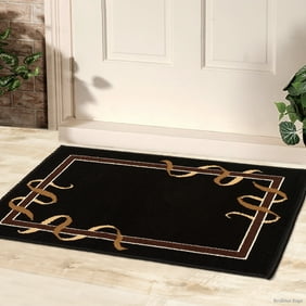 Allstar Red Doormat Accent Rug Woven High Quality Rug Traditional