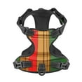 thumbnail image 4 of Yellow Stripes Pattern Dog Harness, Pet Dog Out to Prevent Break Free Leash, Adjustable, Easy to Wear, Large, 4 of 9