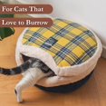 thumbnail image 2 of Cama para gato tipo cueva Urnat, cerrada y autorcalentable con tapa, 2 of 7