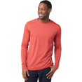 thumbnail image 1 of Smartwool Men’s Merino 150 Long Sleeve Wool Base Layer – Hiking & Running Shirt - Earth Red Wash, XL, 1 of 1