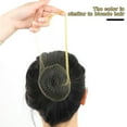thumbnail image 5 of Blonde Hair Nets for Ballet Buns, 20Pcs Hair Bun Nets with 20Pcs U Shaped Hair Pins for Buns, Dance Balllet Bun Hair Net Set Elastic Edges Mesh Hairnets Invisible Ballet Hair Net for Girls Women, 5 of 6