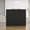Black, variant on MONSLIPA L-Shape Wood Reception Desk with , Register Stand Reception Center Desk, White