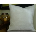 thumbnail image 4 of Thomas Collection Light Gray White Geometric Trellis Luxury Throw Pillow - 11206, 4 of 5