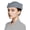Gray, variant on Women White Beret Hat Elegant French Audrey Style Luxury Formal Cap