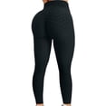 thumbnail image 1 of Pantalones de yoga para mujer Burbuja Levantamiento de glúteos Legging anticelulítico Cintura alta Entrenamiento Control de barriga Medias de yoga Ormromra WRMH-134-16, 1 of 5