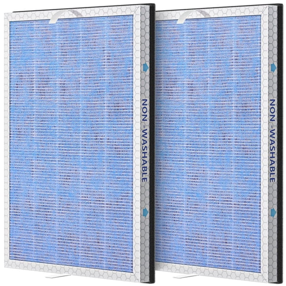 Paquete de 2 filtros purificadores de aire compatibles con MSA3/MSA3S JORAIR