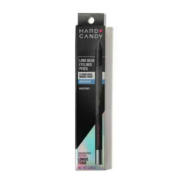 Hard Candy Party Lines Gel Eyeliner, Crayon eye-liner, hydrofuge 12 h, noir onyx, noir mat 1,2g