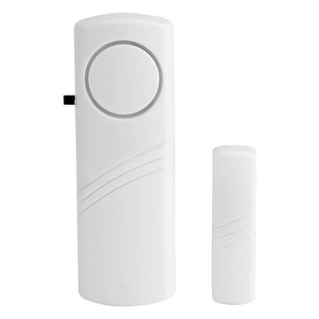 WALFRONT Wireless Anti-Theft Anti-Burglar Security Alarm System Magnetic Sensor Ideal entry warning for homes, apartments, mobile homes, offices, hotel rooms, garages, and more, Door Alarm