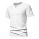 thumbnail image 1 of pstuiky camisetas de hombre, Camiseta de manga corta con cuello redondo y estampado de letras para hombre camisas casuales para hombre l, 1 of 6