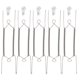 thumbnail image 1 of Soportes de Placa de Pared Invisibles de Acero Inoxidable de 12 Pulgadas con Protectores de Punta para Placas Decorativas 5pcs, 1 of 6
