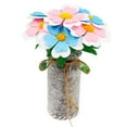 thumbnail image 1 of 5PCS Flower Craft Kit Handmade DIY Artificial Potted Flower Arts Craft Kit, 1 of 5